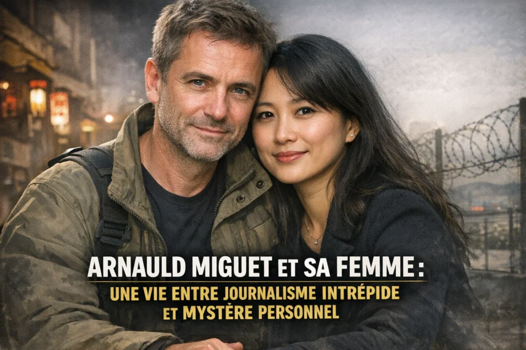 Arnauld Miguet et sa femme