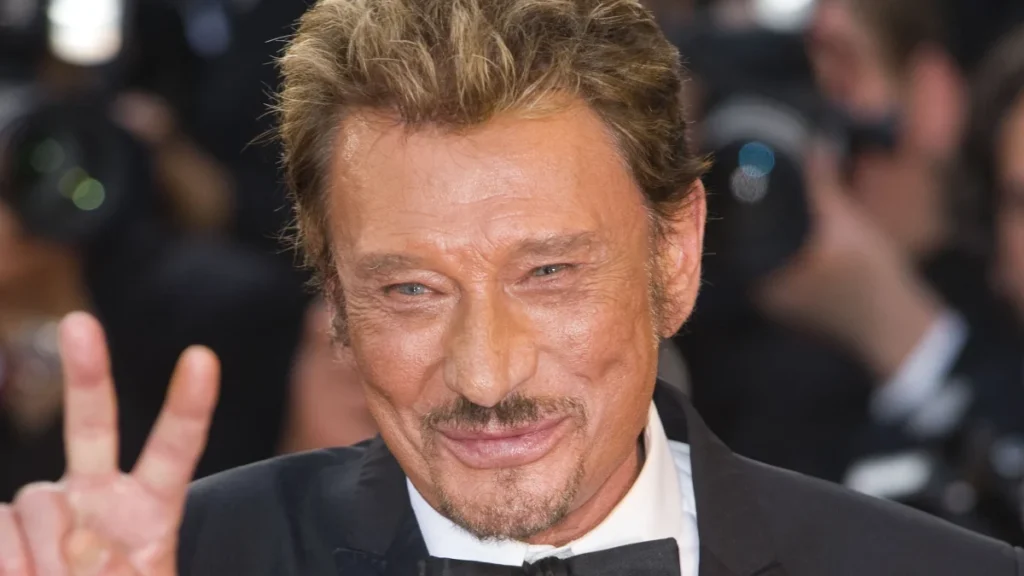 Johnny Hallyday taille